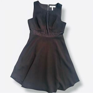BCBG Elegant Black Sleeveless Dress